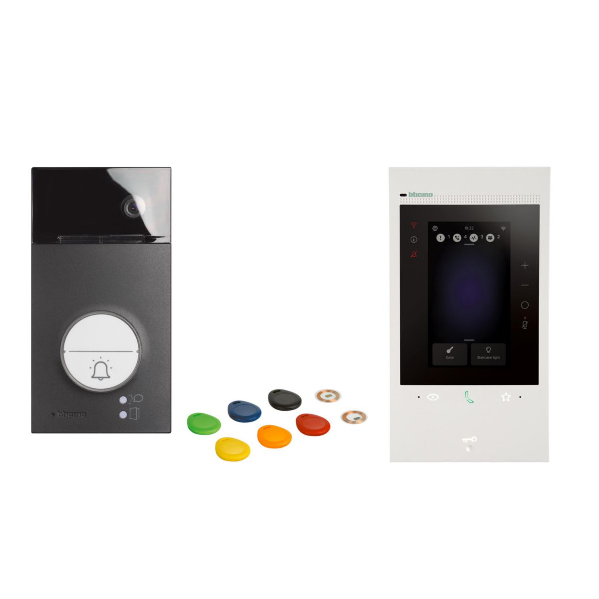 BTicino Classe 300EOS Video-Türstation Mit Alexa - Smart Home Türklingel Mit 5" Touchscreen