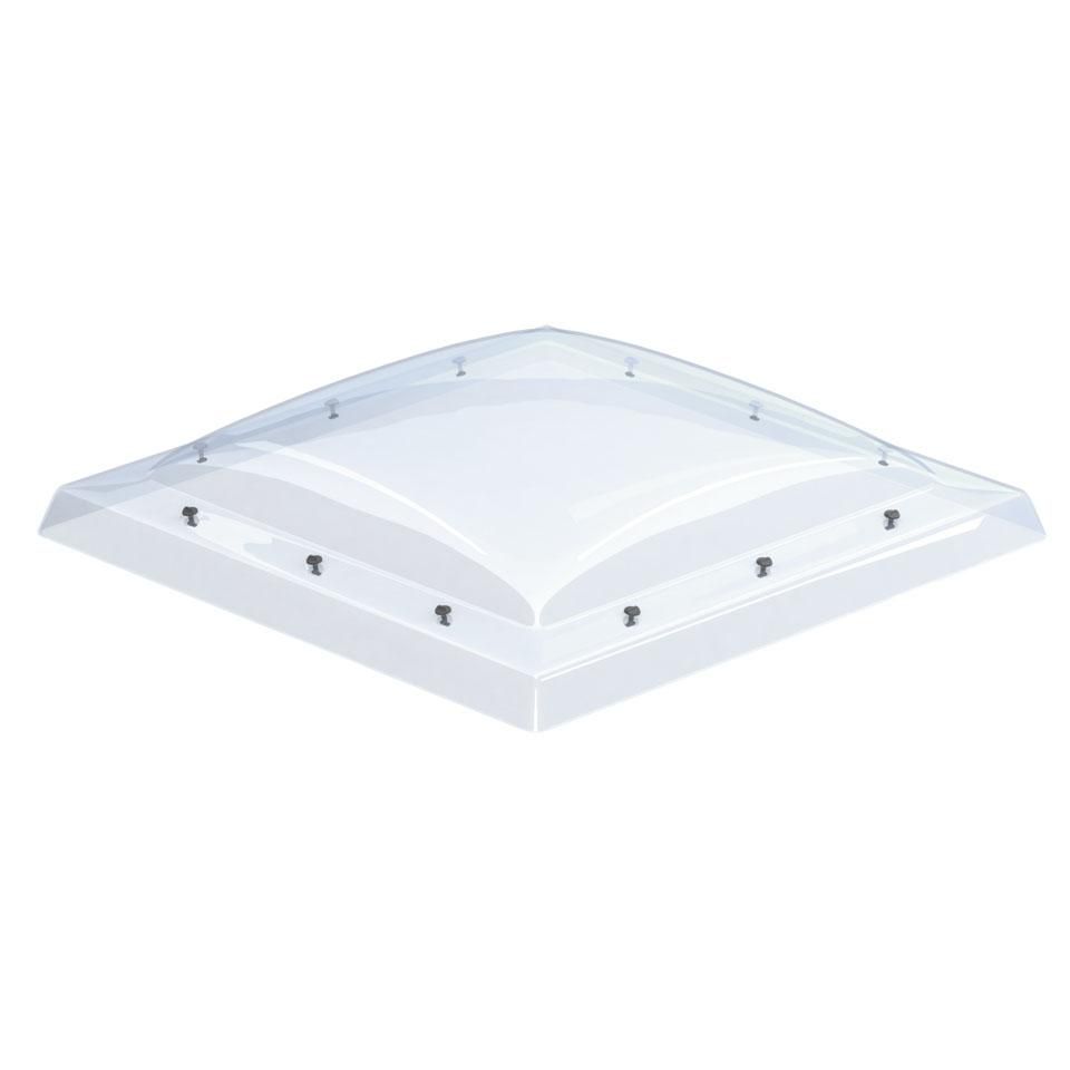 Velux Coupole Opale Pour Fenetre Toit Plat Cfp Ou Cvp 80x80 Cm Point P