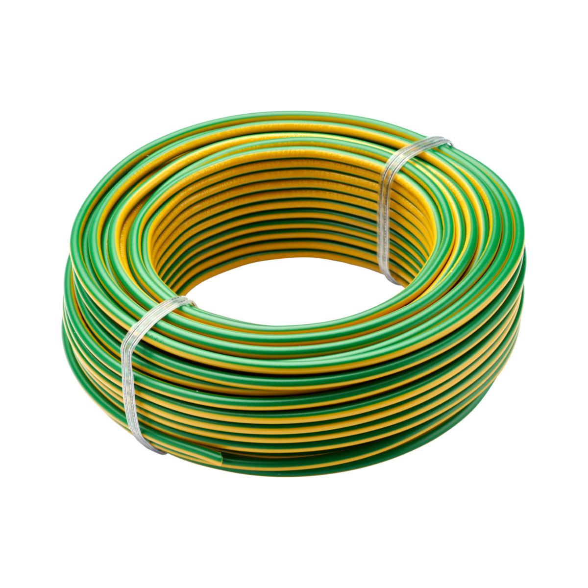 Câble électrique Monocœur 10 Mm² 6491X | Bleu, Marron, Terre | Fil Cuivre Pour Installation