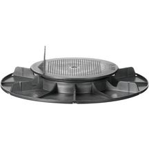Plot réglable pour lambourde de terrasse - polypropylène - H. 20-30 mm