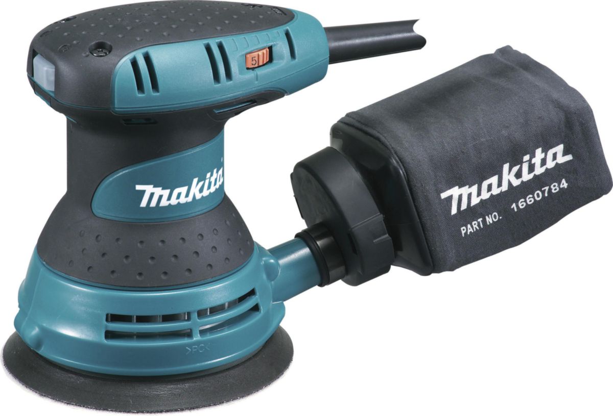 Makita Ponceuse Excentrique Bo5031j O 125 Mm 300 W Point P
