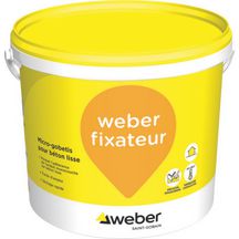 Primaire d'accrochage monocouche weber fixateur (ex Ibofix) - seau de 20 kg