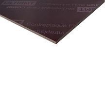 Panneau contreplaqué coffrage extérieur - combi bouleau/aulne filmé - 2500x1250 mm - ép. 21 mm