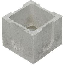 Regard eaux pluviales sans couvercle béton 30x30