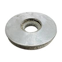 Rondelle d'étanchéité Vulca acier galvanisé EPDM 16x6,5mm sachet de 100 Réf: 299650000