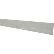 Plaque béton lisse - gris - 192x25x3,5 cm