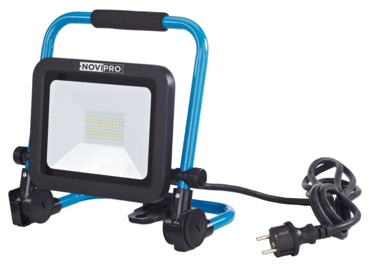 NOVIPRO Projecteur de chantier LED NOVIPRO 2500 lumens 30 W 300x295x85 mm POINT.P