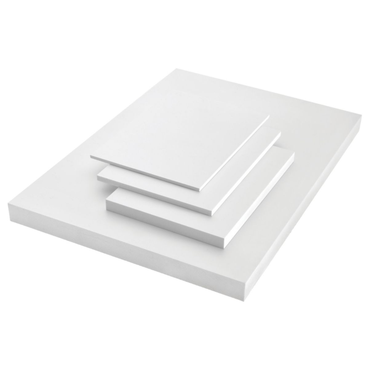 Panneau D Agencement Forex Classic En Pvc Expanse M1 Pellicule Blanc 244x122cm 10mm - 