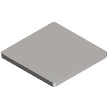 Couvercle armé pour regard pluvial RP60 64 x 64cm int, 70 x 70cm ext, 5cm Hauteur
