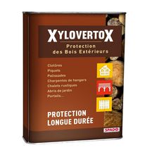 Huile traitement bois extérieur Xylovertox Protection - bidon de 2 l