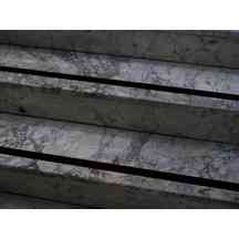 PROVISTON | Mini Cornière| En Acier | Couleur Acier Mat | Largeur 33.5 Mm | Hauteur 2.5 Mm | Longueur 2700 Mm | Non Percé | Nez De Marche | Cornière Métallique| 1 Pièce