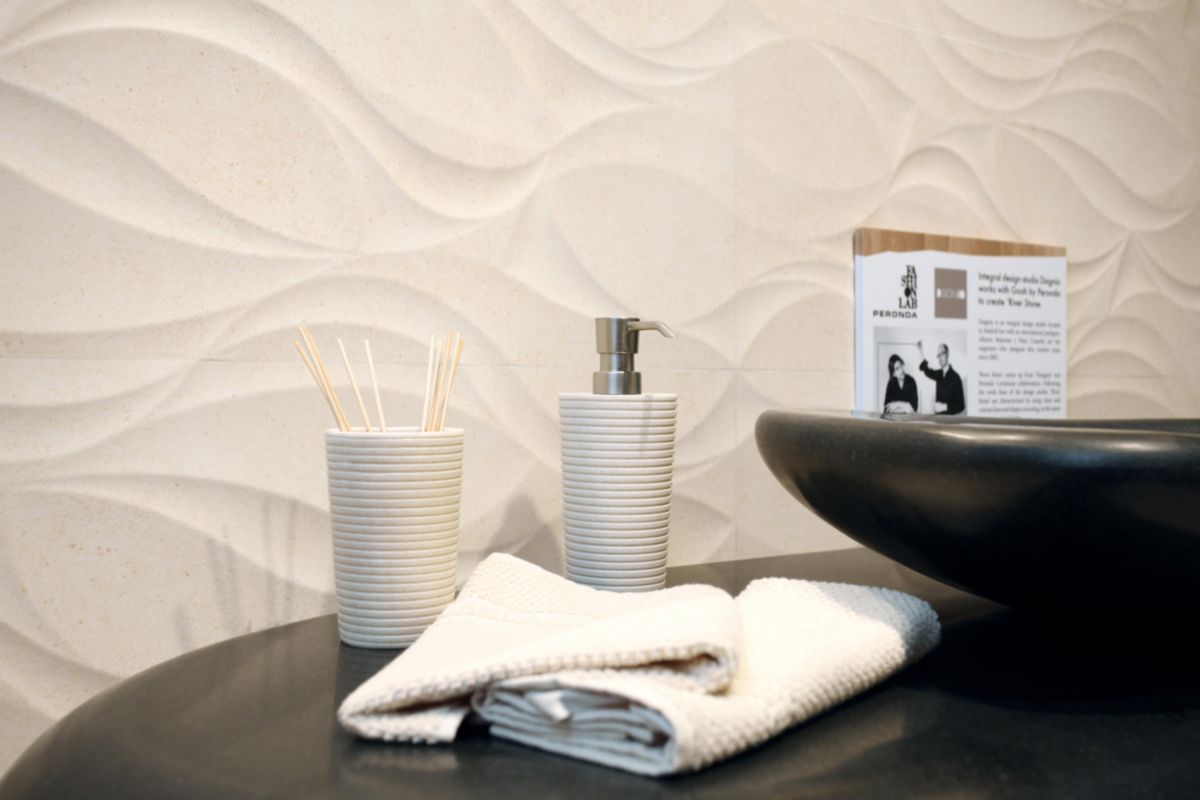 PERONDA CERAMICA - Carrelage mural faïence Vosgos - décor blanc PERONDA CERAMICA - Carrelage mural faïence Vosgos - décor blanc