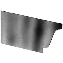 Talon à souder pour gouttière moulurée - zinc naturel