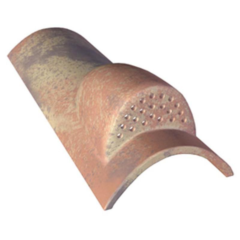 Monier Tuile Chatiere Grillagee Tr111 Terre Cuite Silvacane Littoral 500x215 Mm Point P Monier Tuile Chatiere Grillagee Tr111 Terre Cuite Silvacane Littoral 500x215 Mm Point P