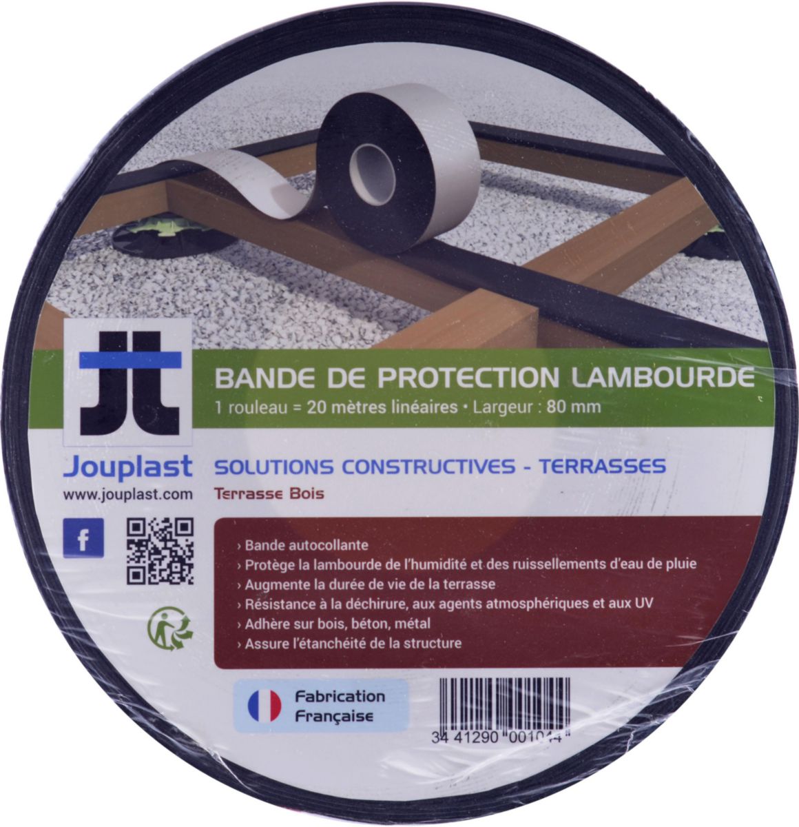 Bande de protection lambourde I-SOL 200 x 5,5 x 0,4 cm (lot de 2) - I-CLIPS  - Mr.Bricolage