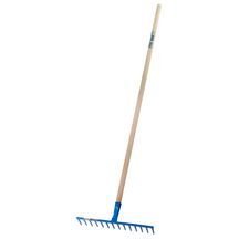 Rateau 14 dents - manche bois