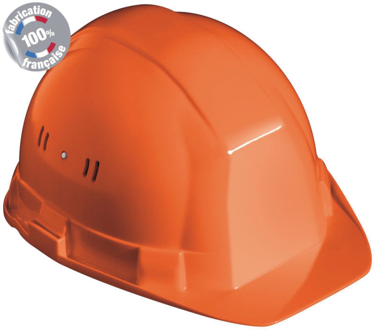 TALIAPLAST - Casque de chantier Oceanic II TB40 - PEHD orange - taille  réglable 53-61 cm