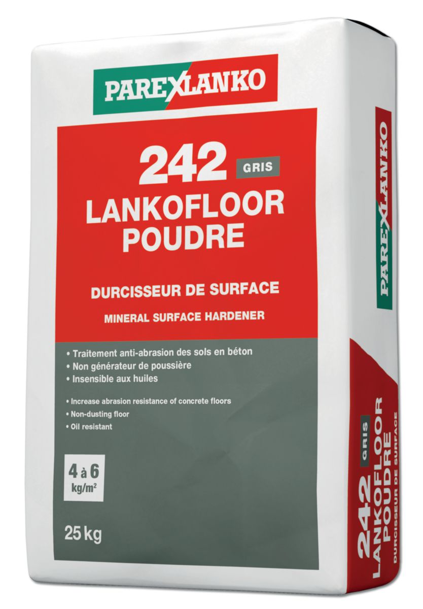 Sac De Quartz Pour Dalle Béton Point P PAREXLANKO - Durcisseur de surface Lankofloor poudre 242 gris sac de 25kg |  POINT.P
