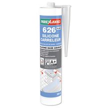 Mastic silicone carrelage 626 gris cartouche de 300 ml Réf. L626GRIS300 Mastic silicone carrelage 626 gris cartouche de 300 ml Réf. L626GRIS300
