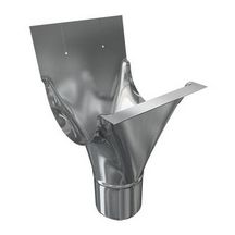 Naissance agrafable pour Lyonnaise zinc diamètre 250/80