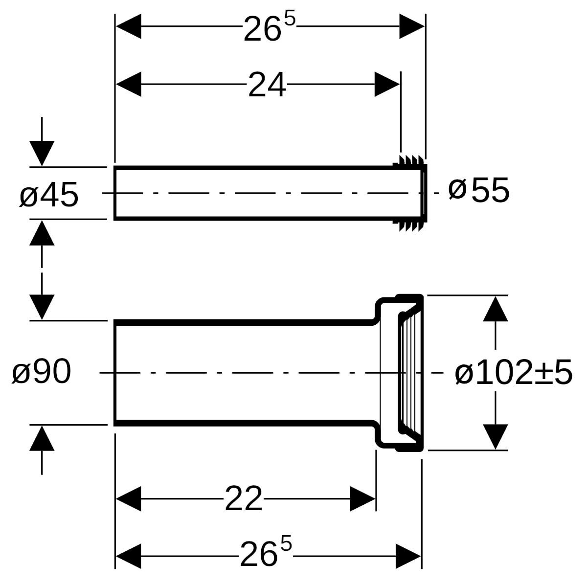 Original Febi 102071 BILSTEIN Lot De Manchette Direction Mugissement