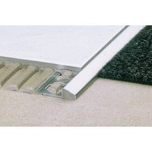 Profilé de transition Reno EU 100 - acier inoxydable - L. 2,5 m - H. 10 mm