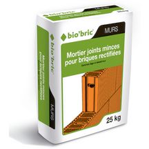 Mortier joints minces bgv et Monomur - sac de 25 kg