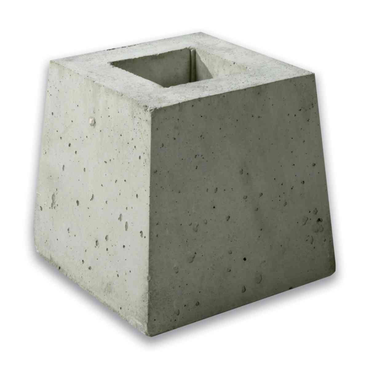 GGI Dé en béton gris 25 cm