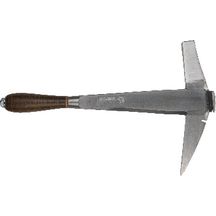 Marteau de couvreur manche cuir panne courte pour droitier Réf. 135500