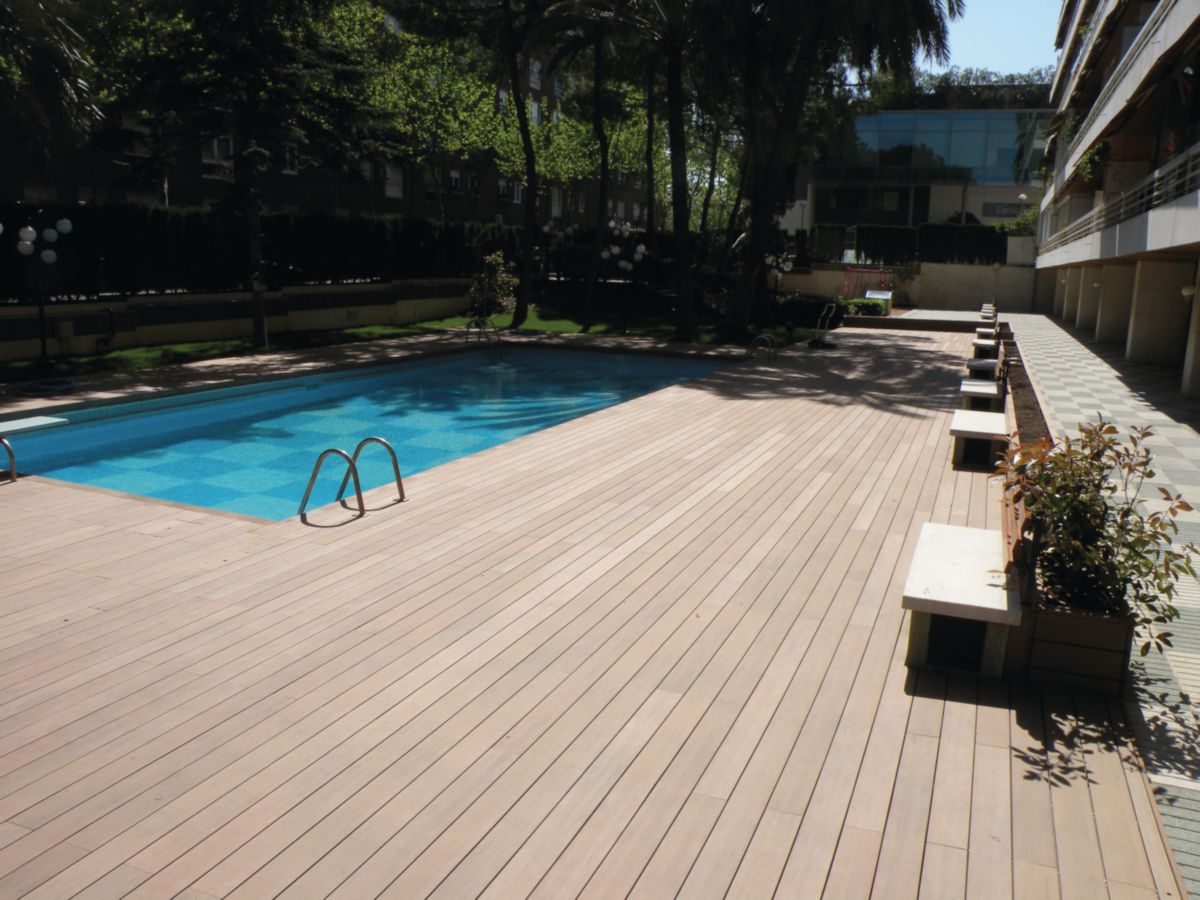 SILVADEC - Lame de terrasse deck bois composite Emotion brun équateur ...