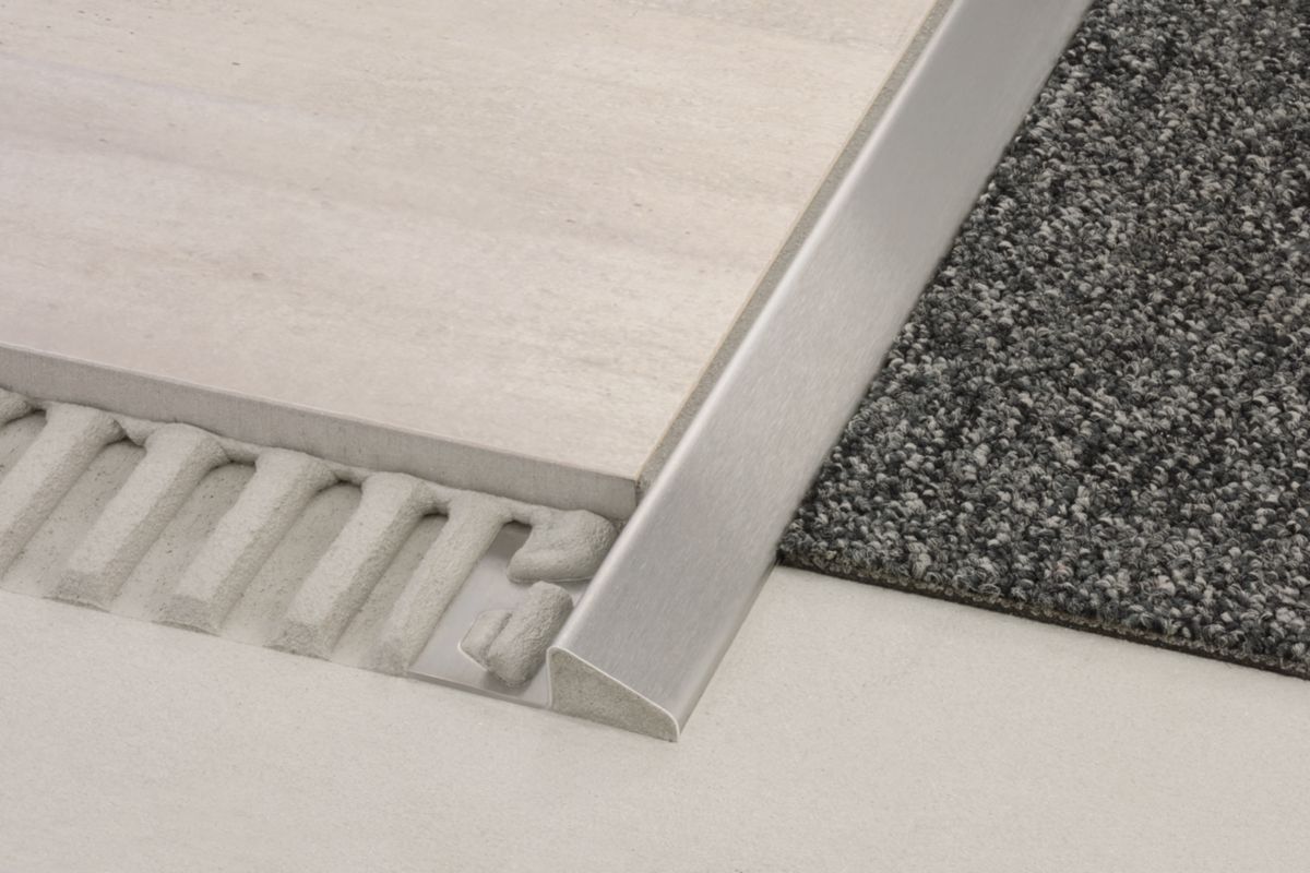 SCHLUTER SYSTEMS - Profilé de sol Schlüter®-RENO-AU alumium - H SCHLUTER SYSTEMS - Profilé de sol Schlüter®-RENO-AU alumium - H
