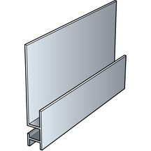 Profil de départ Cedral Click pour pose Horizontale 3,00m Réf 4035155