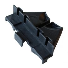 Support d'habillage latéral terrasse bois - polypropylène - 100x35x75 mm