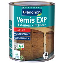 Vernis EXP pour boiseries et menuiseries int/ext - incolore brillant - pot de 1 l