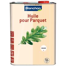 Huile pour parquet - incolore - bidon de 5 l