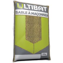 ULTIBAT - Sable à maçonner 0/4 - Bernières - sac de 35 kg