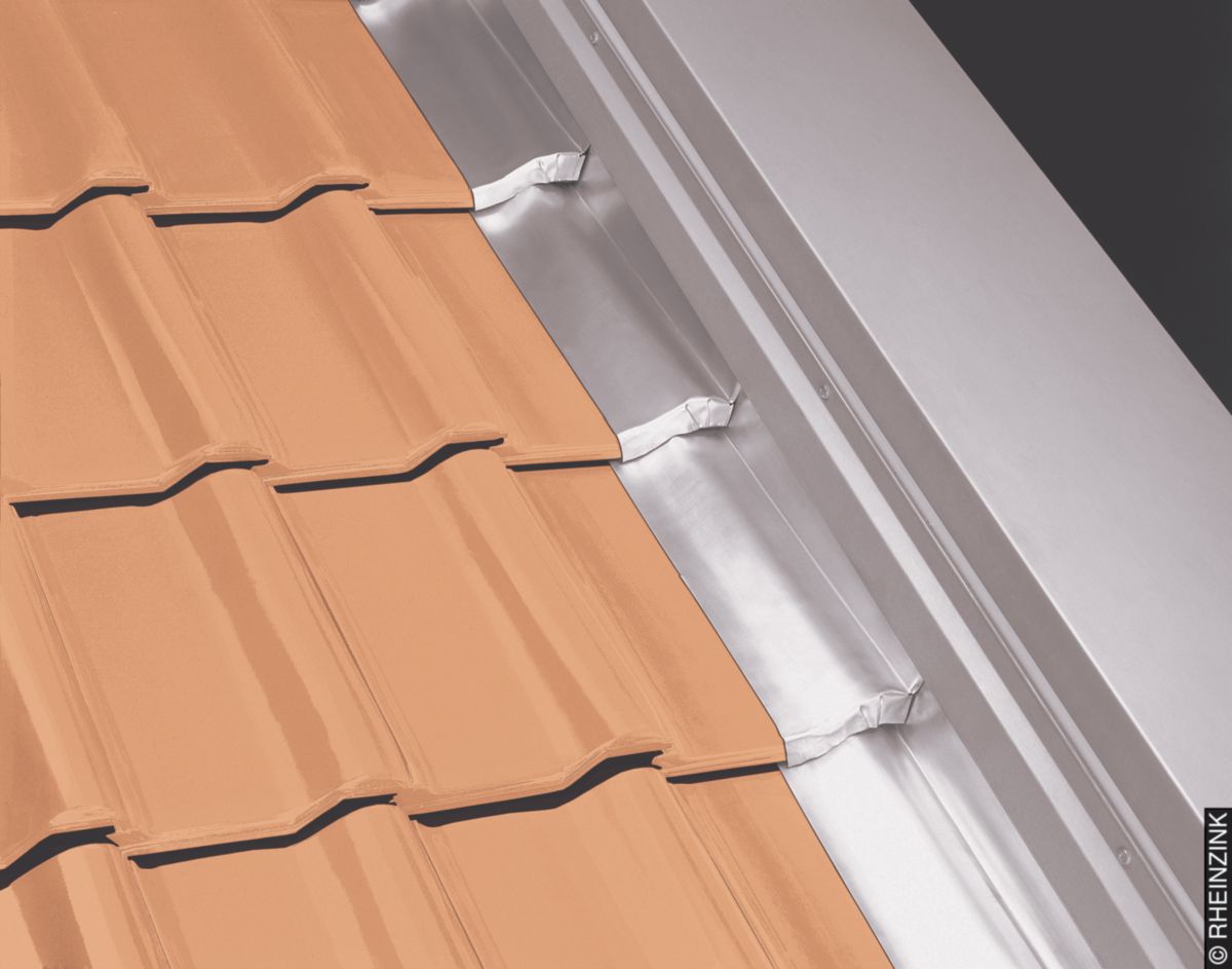 RHEINZINK Zinc malléable lisse ép. 0,6 mm rouleau de 15 m x 333