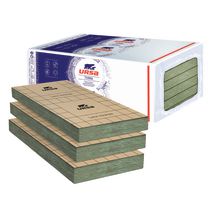 Panneau laine de verre PRK 32 revêtu kraft - ép. 120 mm - 1,35x0,6 m - R = 3,75 m².K/W