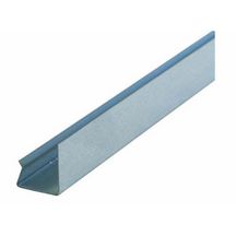 Rail contre cloison 28 Prégymétal - acier galvanisé Z275 - L. 3 m