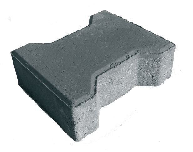 Alkern Pave De Jardin Autobloquant En I Beton Teinte Sable Ep 4 5 Cm Point P