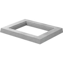 Couvercle de compteur d'eau à emboitement - béton - ép. 8 cm + réservoir 66x50 cm