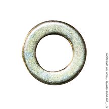 Rondelle pour gond de porte - acier - Ø 14 mm - ép. 3 mm - 4 pcs Rondelle pour gond de porte - acier - Ø 14 mm - ép. 3 mm - 4 pcs