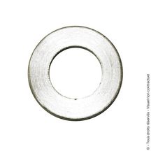 Rondelle pour gond de porte - laiton - Ø 14 mm - ép. 3 mm - 4 pcs