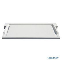 Seuil pour porte-fenêtre PMR blanc 40/90 Réf. SEPMRPS4090B