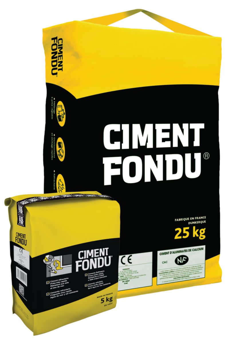 sac beton tout pret point p