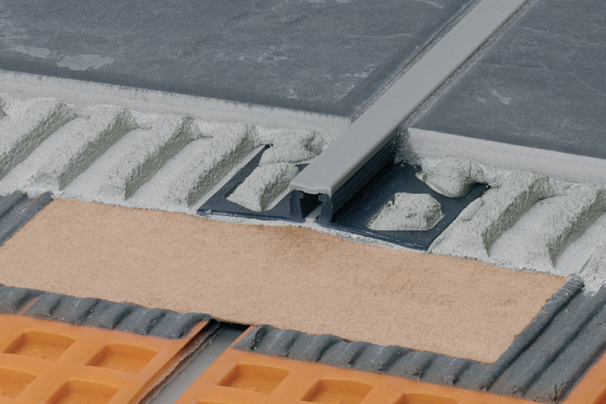 SCHLUTER SYSTEMS Joint de fractionnement gris Schlüter DILEXBWS PVC