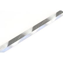 Listel alu brossé - naturel - l. 10 mm l. 2,50 m