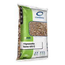 Gravillon de mignonnette seine 4/8 sac de 35kg