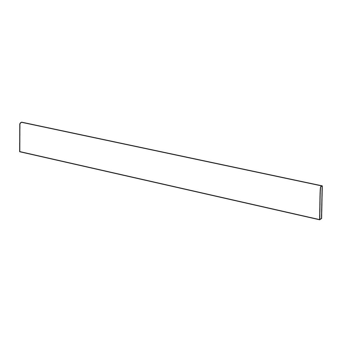 Plinthe Coolwood - grès cérame émaillé - ton cinnamon mat - 7x89,7 cm