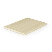 Panneau de contreplaqué peuplier Élégance Globulus - faces eucalyptus tranchées II/III - 2500x1220 mm - ép. 5 mm